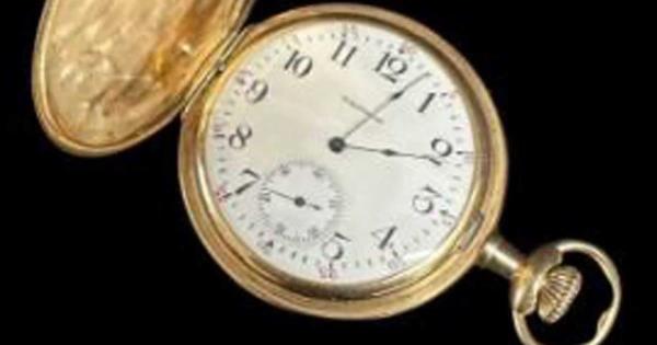 泰坦尼克号上最富有的人拥有的手表以破纪录的120万英镑售出